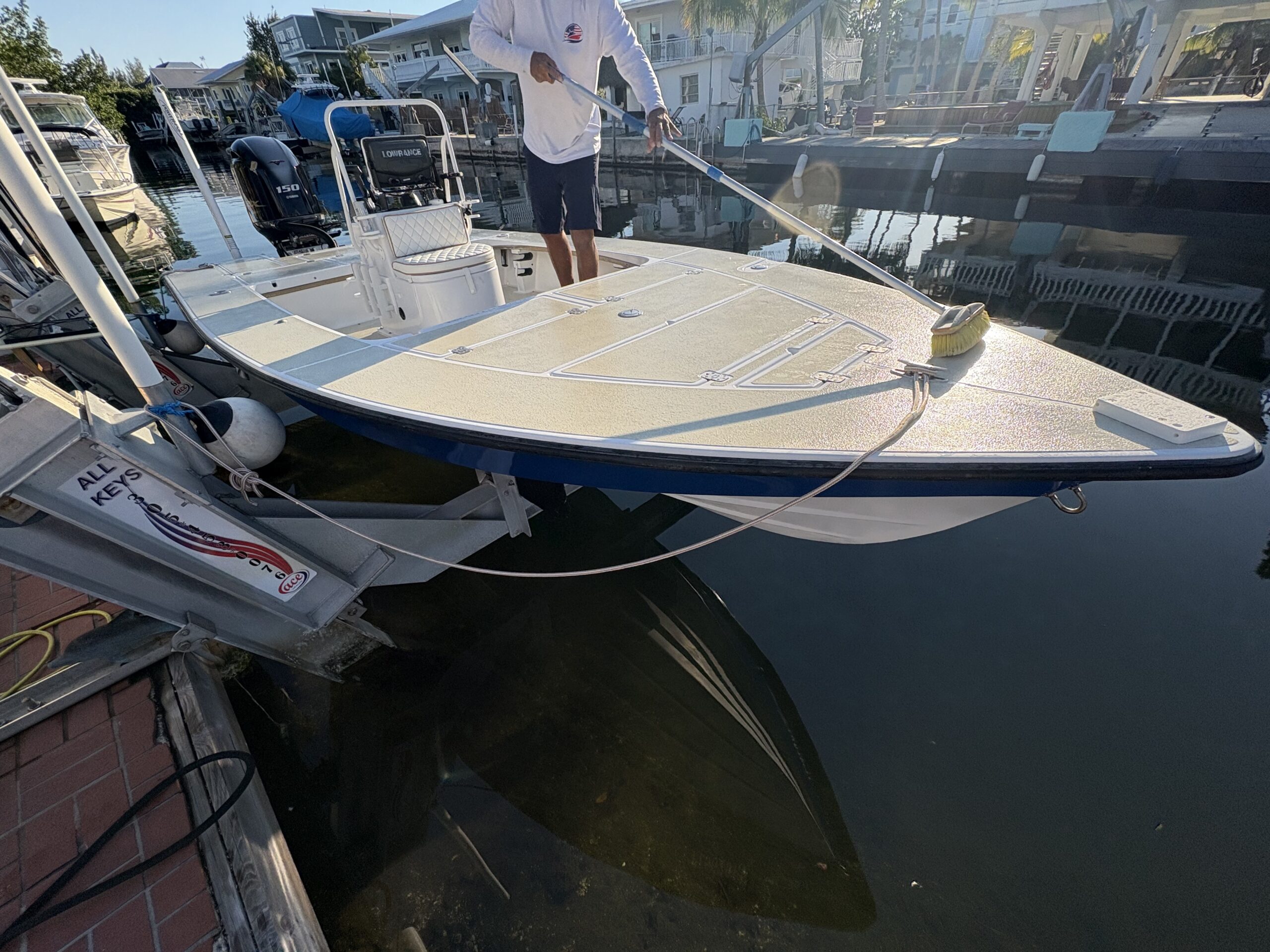 Storm prep Lower Keys