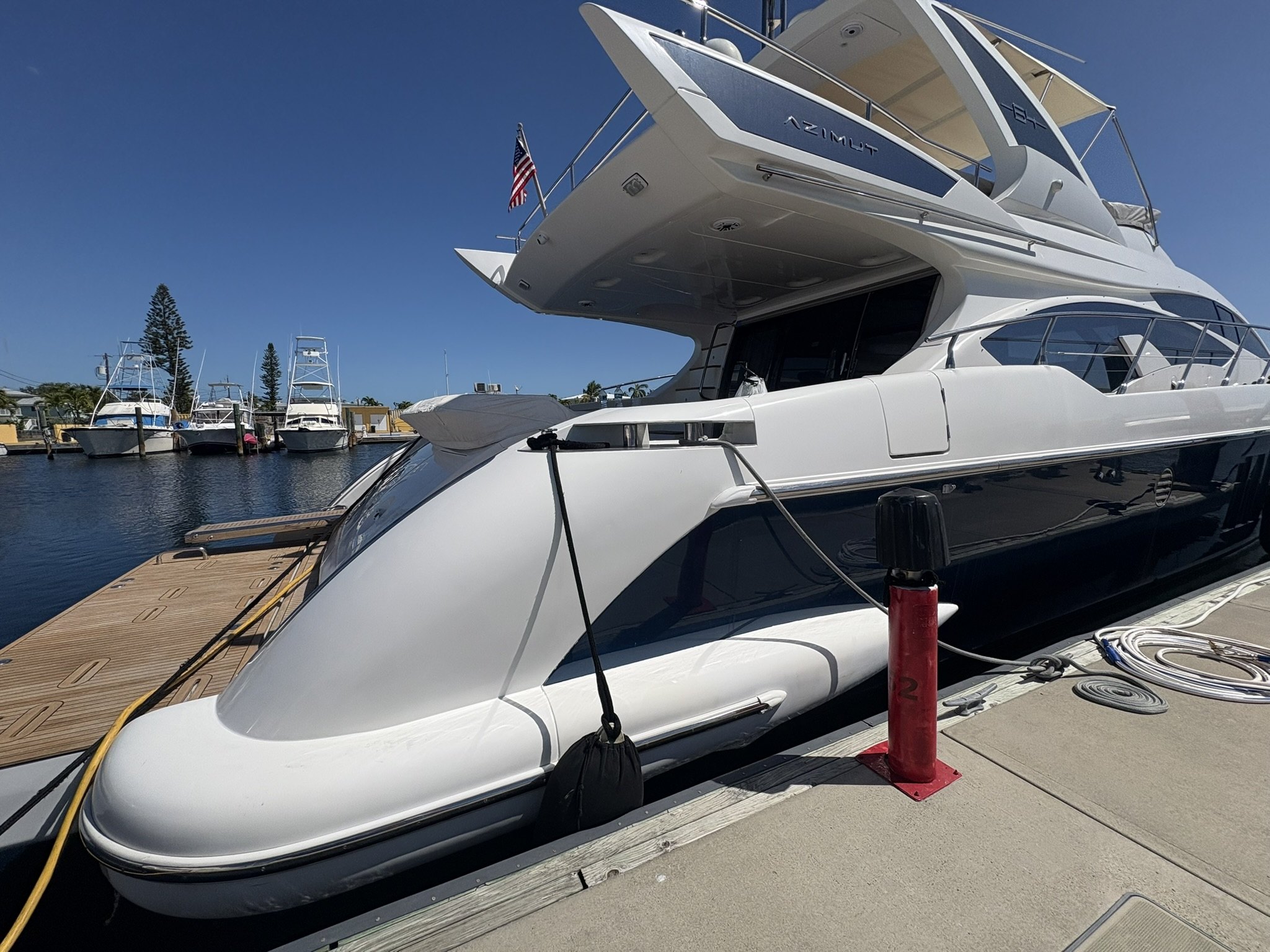 Luxury yacht lifestyle imagery for a private consultation